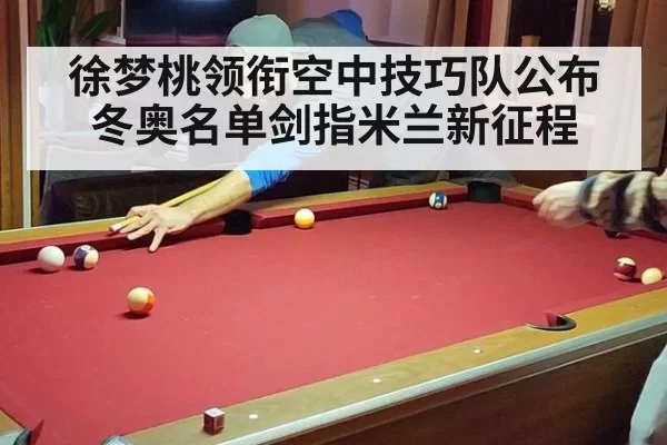徐梦桃领衔空中技巧队公布冬奥名单剑指米兰新征程